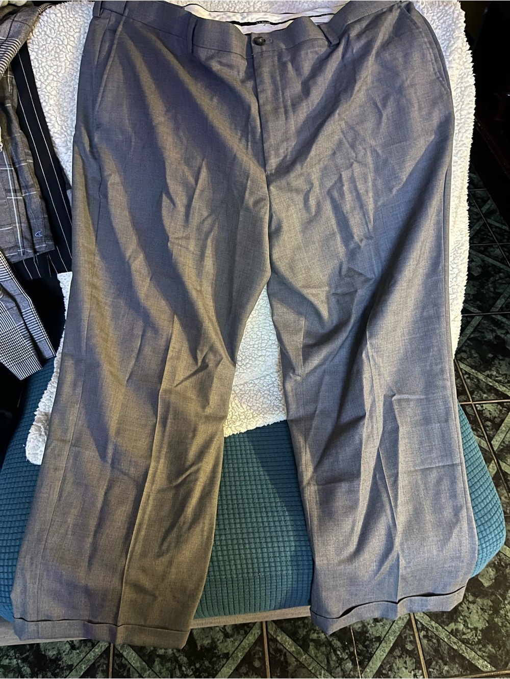 L.L. Bean Men's Charcoal Dress Pants